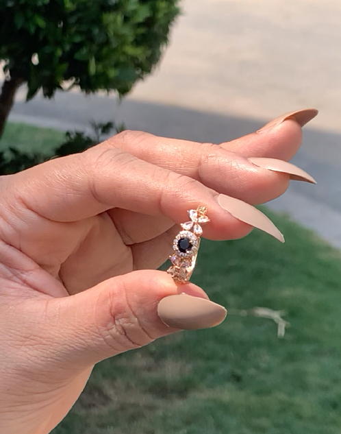 Rose gold Bow Rings (Adjustable)