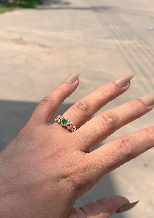 Rose gold Bow Rings (Adjustable)