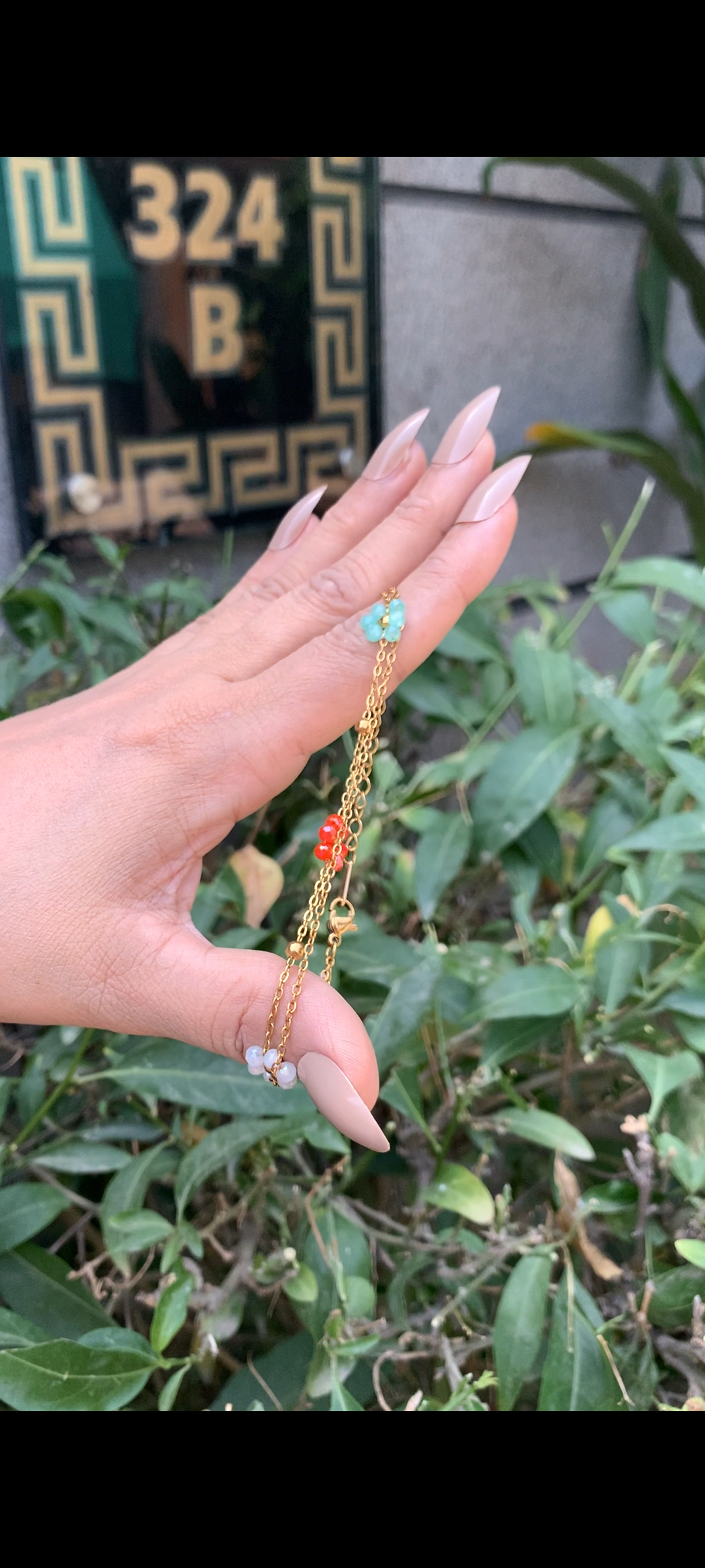 The Signature Aesthetic Collection: Gemstone & Clover Leaf Bracelets